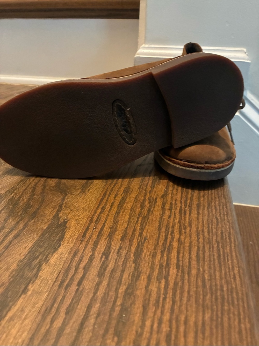 Clark’s Men's Brown Suede Boots - Casual Lace-Up 6.5(M) US - Picture 3 of 4